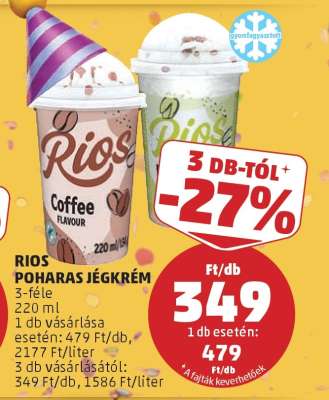 RIOS POHARAS JÉGKRÉM