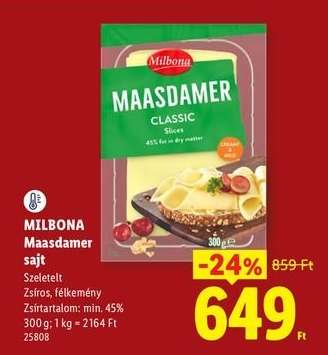 MILBONA Maasdamer sajt