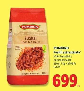 Combino Fusilli száraztészta
