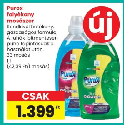 Purox folyékony mosószer