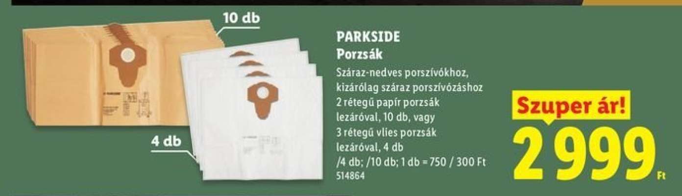 PARKSIDE Porszák
