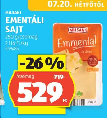 Milsani Ementáli Sajt