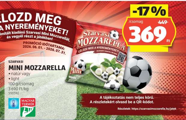 SZARVASI Mini mozzarella