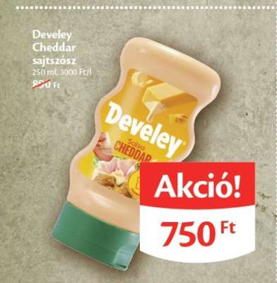 Develey Cheddar sajtszósz