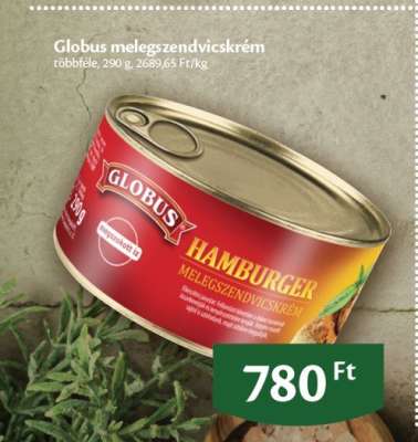 Globus Melegszendvicskrém