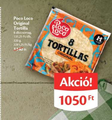 Poco Loco Original Tortilla