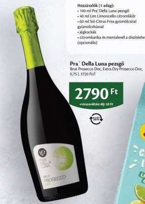Pra´ Della Luna pezsgő