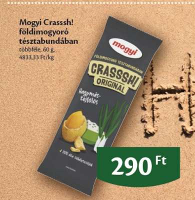 Mogyi Crasssh! Földimogyoró tésztabundában