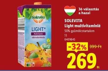 Solevita Light multivitaminlé