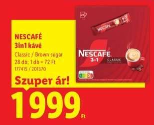 NESCAFÉ 3in1 kávé