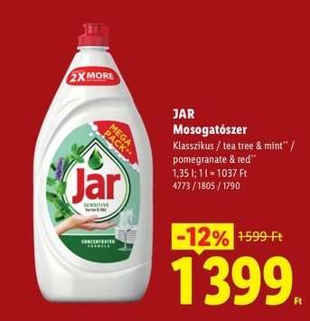 JAR Mosogatószer