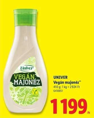 Univer Vegán Majonéz