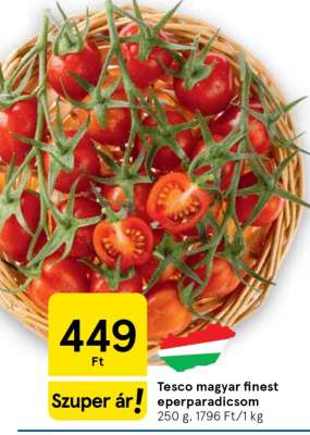 Tesco magyar finest eperparadicsom