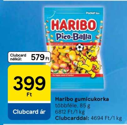 HARIBO GUMICUKORKA