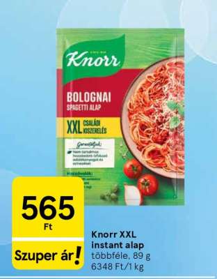 Knorr XXL instant alap