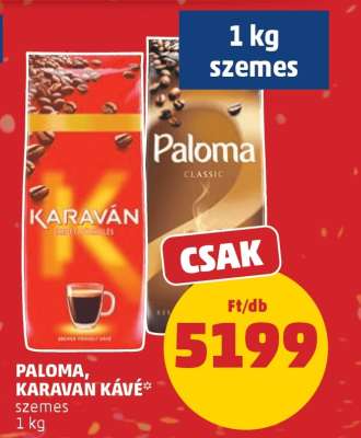 Paloma, Karaván Kávé