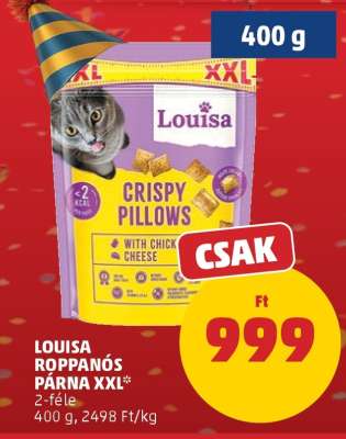 LOUISA ROPPANÓS PÁRNA XXL