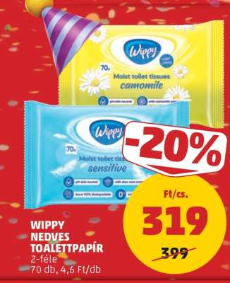 Wippy Nedves Toalettpapír