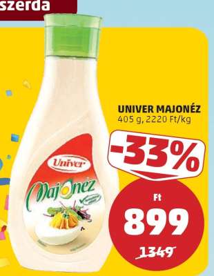 UNIVER﻿﻿ Majonéz*