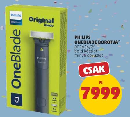 Philips OneBlade Borotva