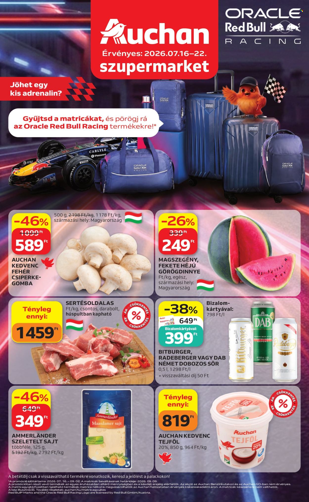 Auchan akciós újságok - 2026.07.16 - 2026.07.22. Oldal 1