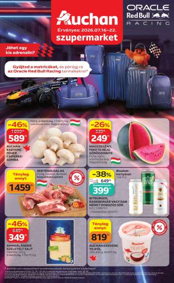 Újság Auchan - 2026.07.16 - 2026.07.22.