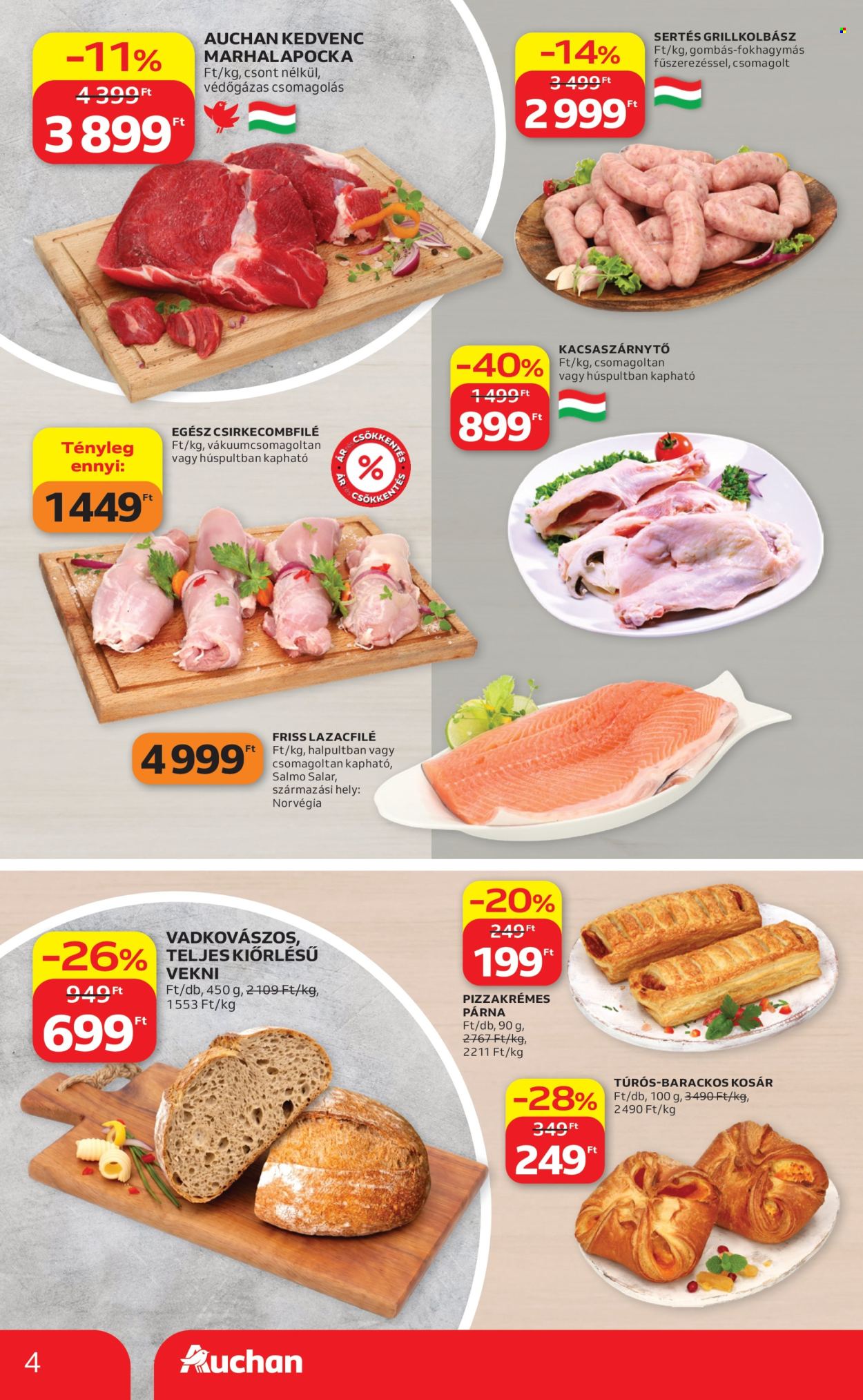 Auchan akciós újságok - 2026.07.16 - 2026.07.22. Oldal 4
