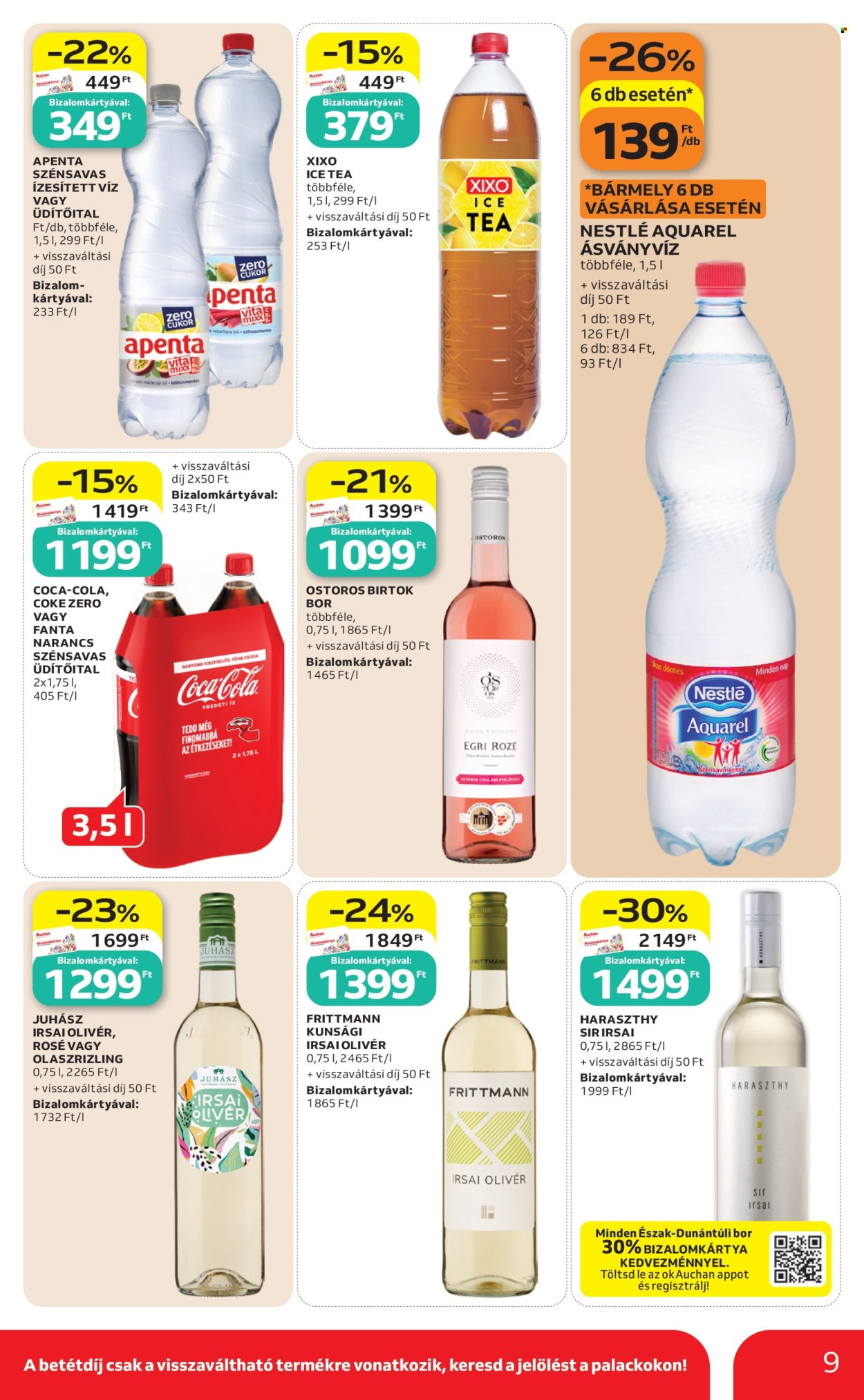 Auchan akciós újságok - 2026.07.16 - 2026.07.22. Oldal 9