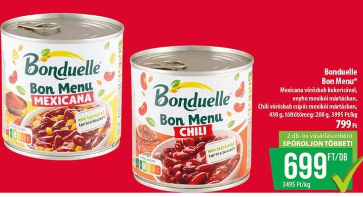 Bonduelle Bon menu