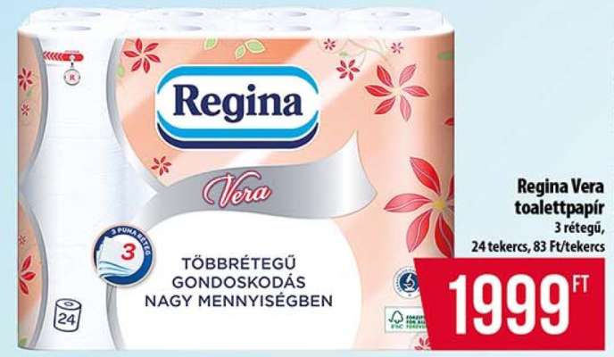 Regina Vera toalettpapír