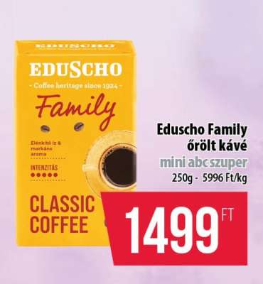 Eduscho Family őrölt kávé