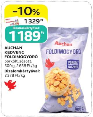 AUCHAN KEDVENC FÖLDIMOGYORÓ