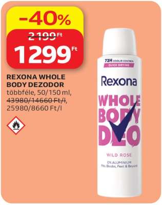 REXONA WHOLE BODY DEZODOR