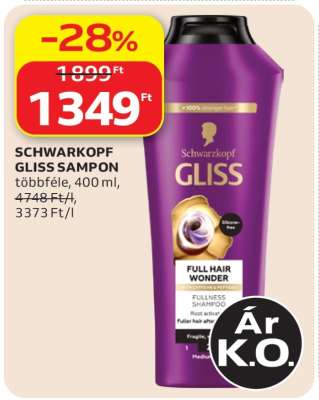 SCHWARKOPF GLISS SAMPON