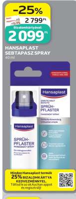 HANSAPLAST SEBTAPASZ SPRAY