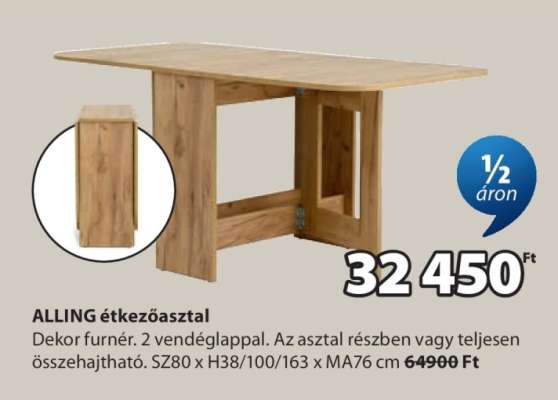ALLING étkezőasztal
