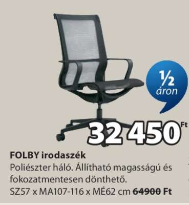 FOLBY irodaszék