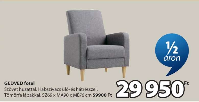 GEDVED fotel