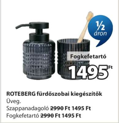 ROTEBERG fürdőszobai kiegészítők