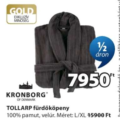 TOLLARP fürdőköpeny