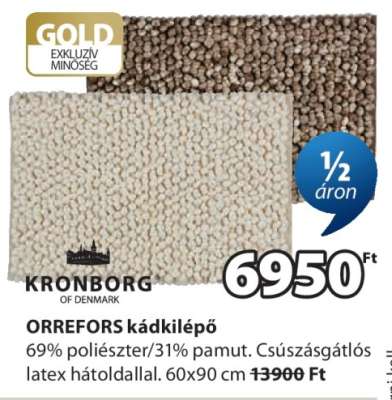 ORREFORS kádkilépő