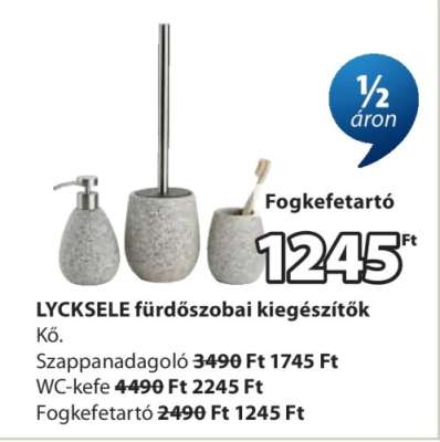 LYCKSELE fürdőszobai kiegészítők