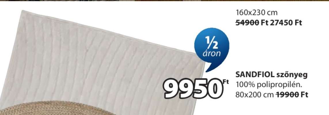 SANDFIOL szőnyeg