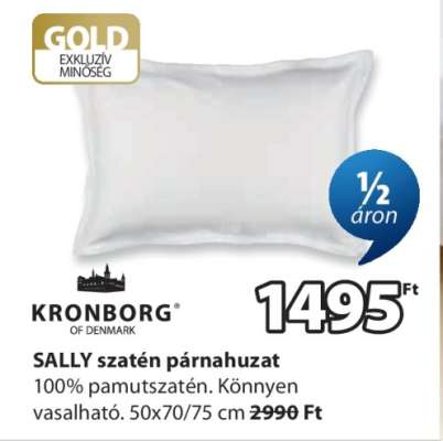 SALLY szatén párnahuzat
