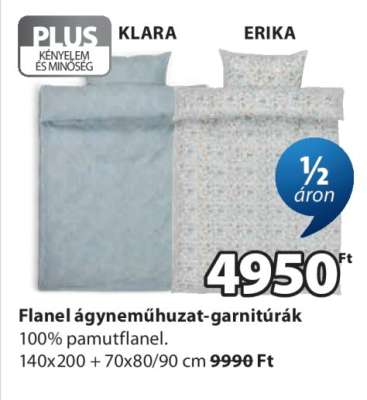 FLANEL ÁGYNEMŰHUZAT-GARNITÚRÁK