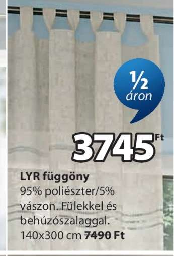 LYR függöny