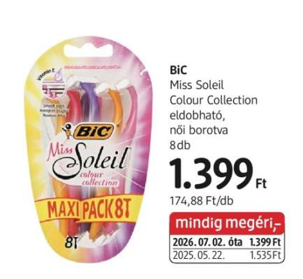 BiC Miss Soleil Colour Collection