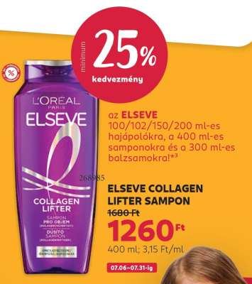 ELSEVE COLLAGEN LIFTER SAMPON