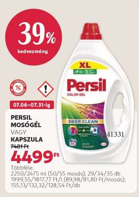 Persil mosógél vagy kapszula