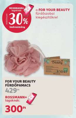 FOR YOUR BEAUTY FÜRDŐPAMACS